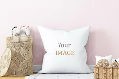 Mockup Pillow Cover in JPG and PSD with smart object Product Image 1