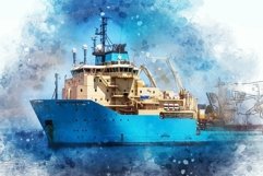 Wading Photography Painting Effect Product Image 14