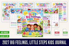 2027 Big Feelings, Little Steps Kids Journal Product Image 1