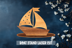 9 Boat Laser Cut Home Decor - Wooden Decor Laser Cut Product Image 2