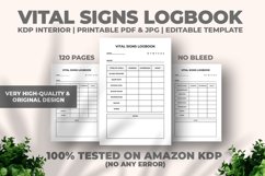 Vital Signs Logbook KDP Interior Product Image 1