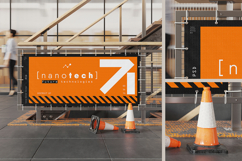 Advertising Fence Banner Mockup Product Image 1