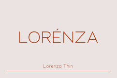 Lorenza - Elegant Sans Serif Product Image 1
