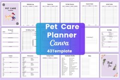 Pet Care Planner Canva Interior Product Image 1