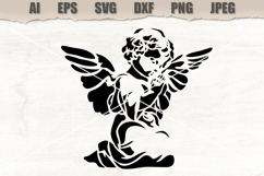 Stencil Cherub Angel Product Image 1