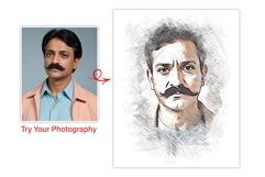 Pencil Sketch Photoshop Action Product Image 2