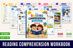 Reading Comprehension Workbook for Kids Product Image 1