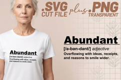 4x Word Definition SVG Cricut Cut File Shirt Design Product Image 2