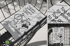 Bicycle Basket Flyer Mockup Product Image 1