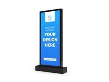 Neon Box Sign Mockup Template Bundle Product Image 7