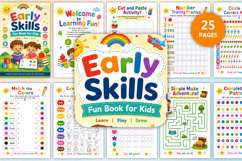 Early Skills Fun Book for Kids Product Image 1