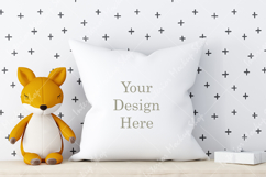 Pillow Mockup | Cushion Mockup in JPG PSD Product Image 1