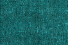 Teal Linen Fabric Natural Textured Cloth Product Image 1