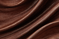Brown Satin Fabric Smooth Luxury Cloth Product Image 1