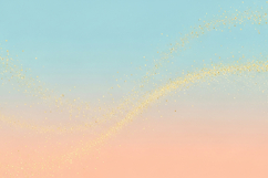Pastel Gradient Background with Shimmering Gold Glitter Product Image 1