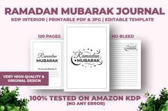 Ramadan Mubarak Journal KDP Interior Product Image 1