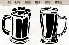 Stencils Beer Mug Product Image 1