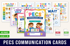 PECS Communication Cards Product Image 1
