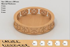 Tray Vector file, Laser Cut Svg, Wooden Decorative Tray 110 Product Image 2