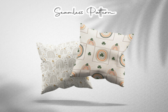 St. Patrick's Day Seamless Patterns - Leprechaun &amp; Clovers Product Image 2