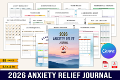 2026 Anxiety Relief Journal Product Image 1