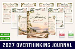 2027 Overthinking Journal Product Image 1