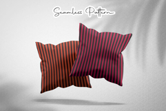 Dark Retro Stripe Seamless Pattern Set Product Image 2