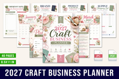 2027 Craft Business Planner Product Image 1
