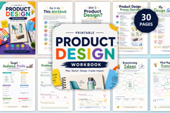 Printable Product Design Workbook Product Image 1