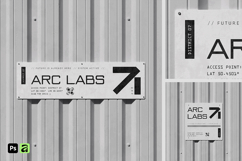 Metal Wall Plate Mockup Product Image 1