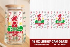 Christmas Gnome Can Glass Wrap SVG Bundle Product Image 2