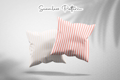 Peach Pastel Striped Seamless Pattern Product Image 2