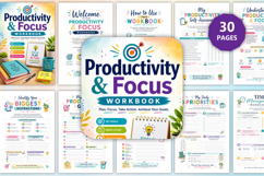 Productivity &amp; Focus Workbook Product Image 1