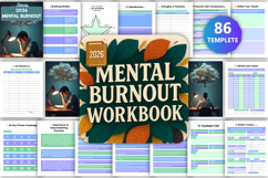 2026 Mental Burnout Workbook Product Image 1