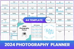 2024 Photography Planner Canva Interior Product Image 1
