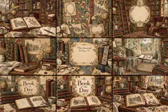 Book of the Day Junk Journal Digital Kit| Junk Journal Product Image 2