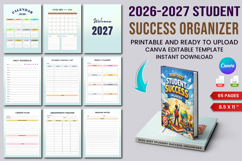 Student Success Organizer 2026 &amp; 2027 Product Image 1
