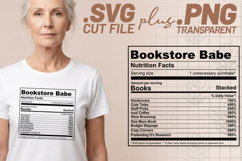 4x Nutrition Facts Quotes Top Cricut SVG Shirt Design Product Image 2