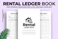 Rental Ledger Book KDP Interior Product Image 1