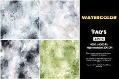 Watercolor Square Coaster - 04 Variations Product Image 1