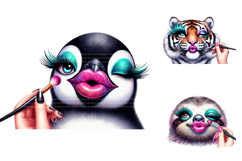 Glam Animal Makeup Sublimation Bundle Product Image 2