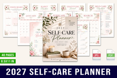 2027 Self-Care Planner Product Image 1