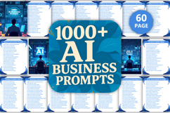 1000 AI Business Prompts book Product Image 1