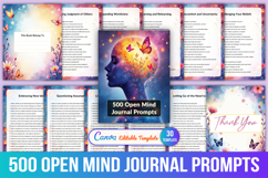 500 Open Mind Journal Prompts Product Image 1