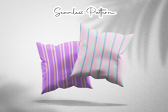 Pastel Seamless Striped Pattern Pack Product Image 2