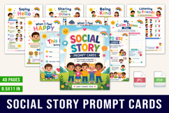 Social Story Prompt Cards Product Image 1