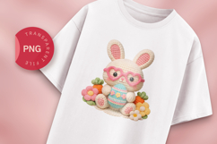 Crochet Easter Bunny Clipart Product Image 1