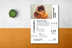 4 Minimal Flyer Layouts Product Image 3
