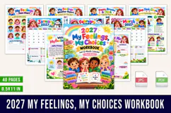 2027 My Feelings, My Choices Workbook for Kids Product Image 1