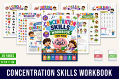 Concentration Skills Workbook Product Image 1